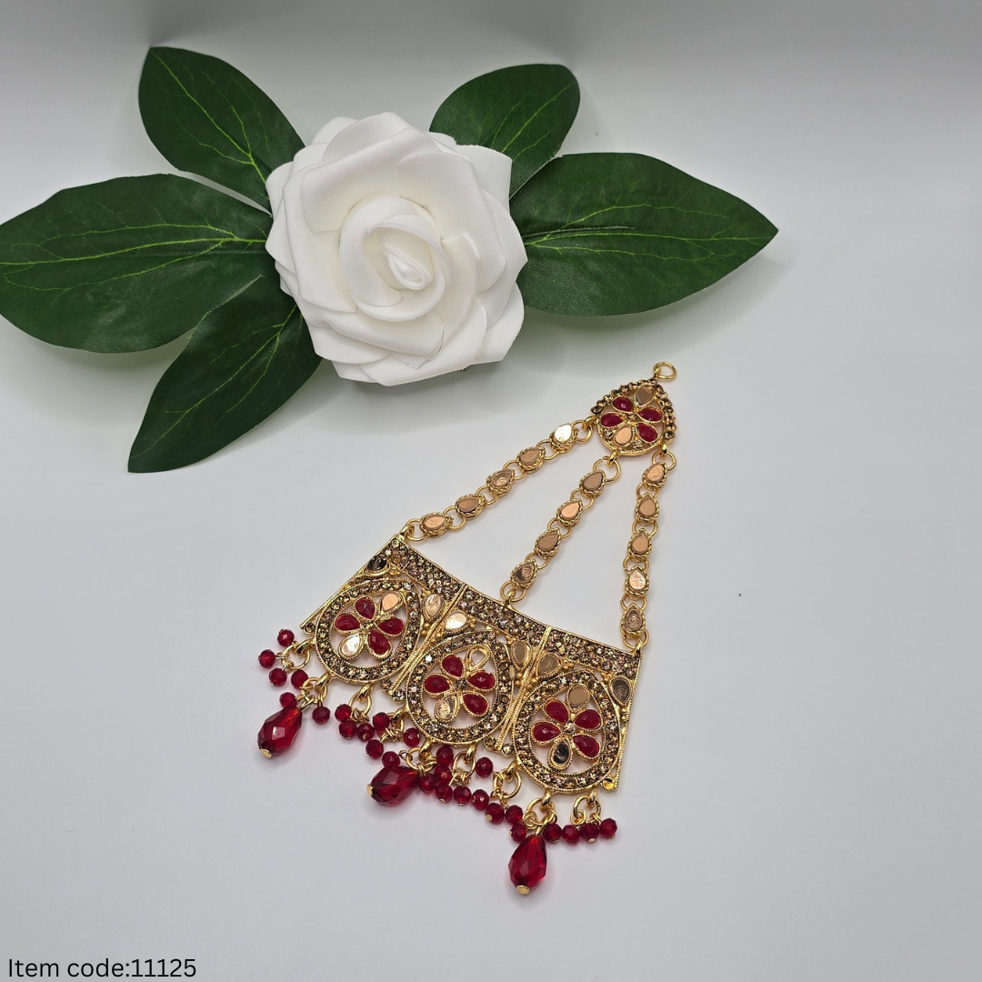 BEAUTIFUL BRIDAL |SEMIBRIDAL SET WITH PASA