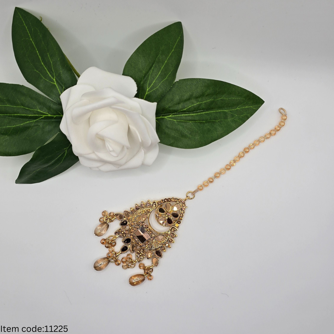 BRIDAL|SEMI BRIDAL|CHOIKER SET WITH PASA