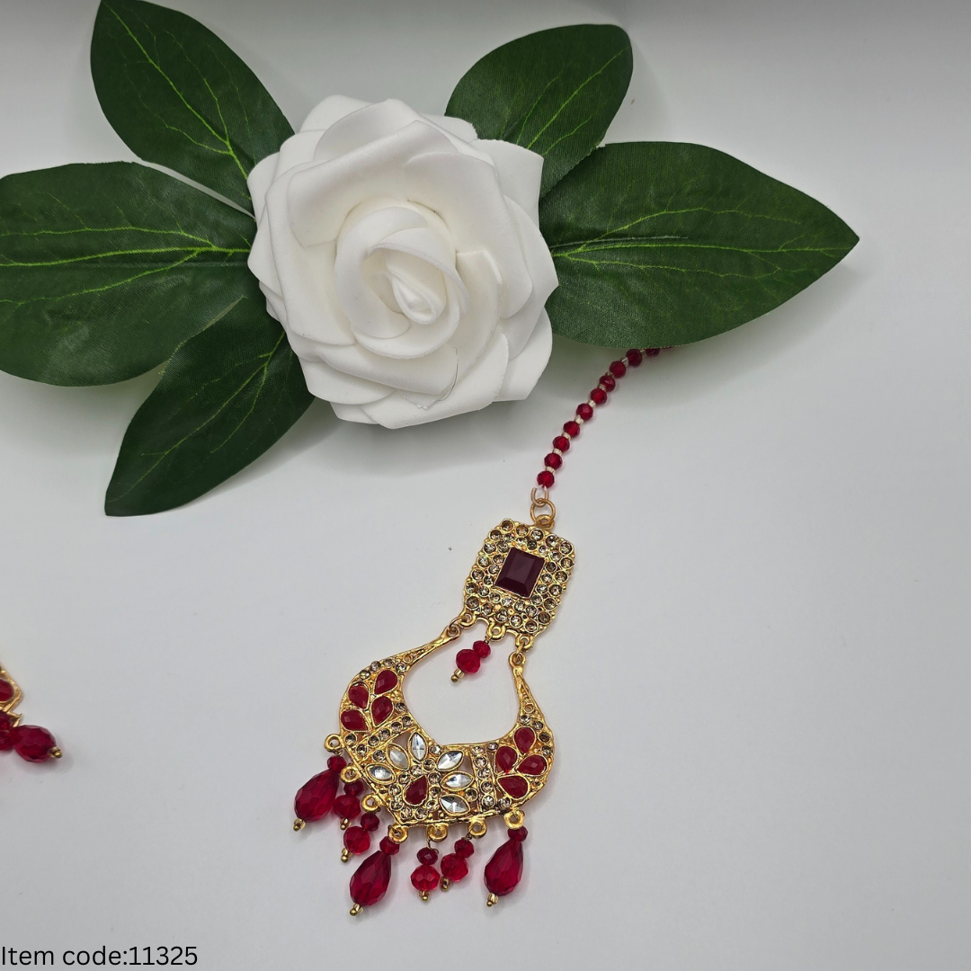 BRIDAL|SEMI BRIDAL|CHOIKER SET WITH PASA