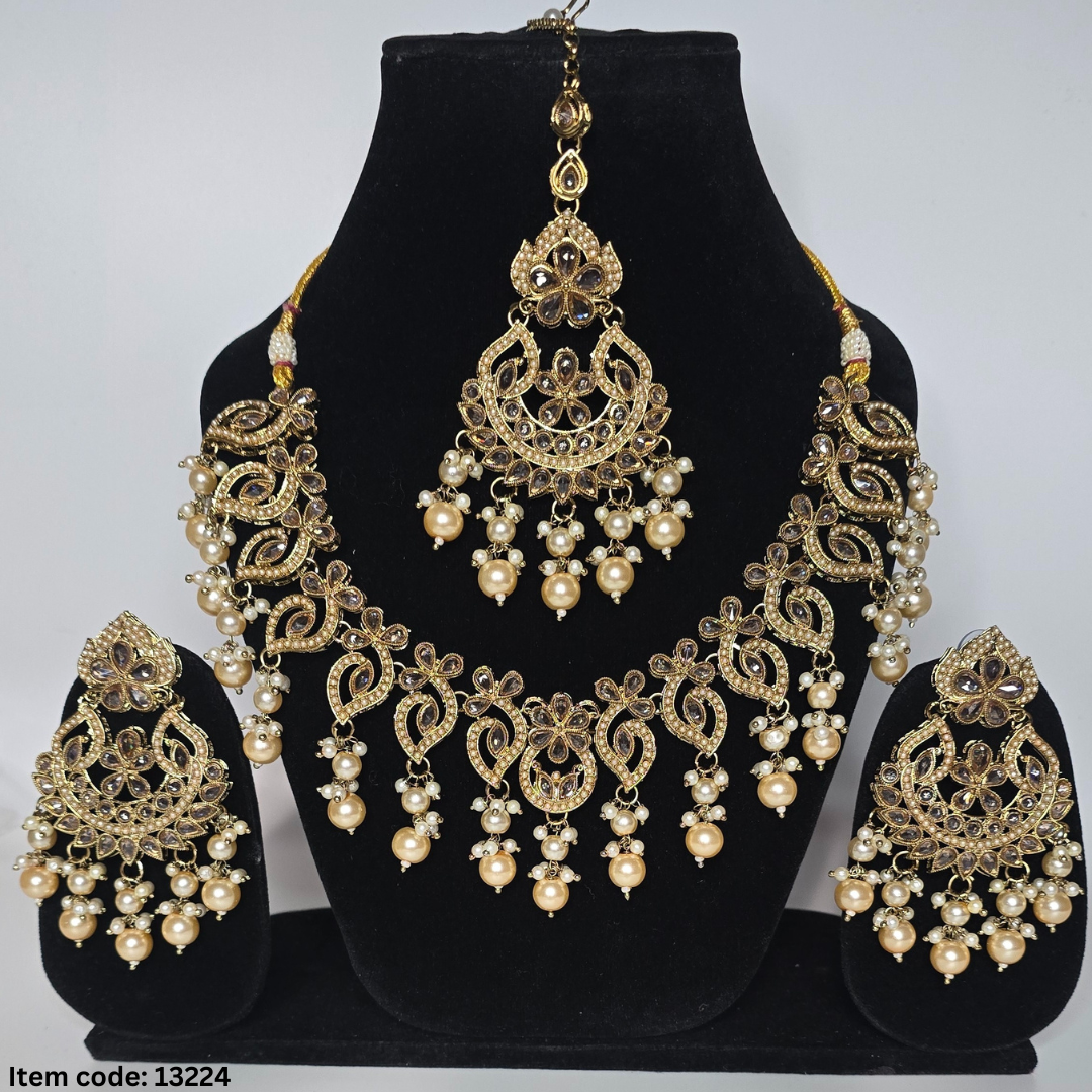 POLKI NECKLACE SET