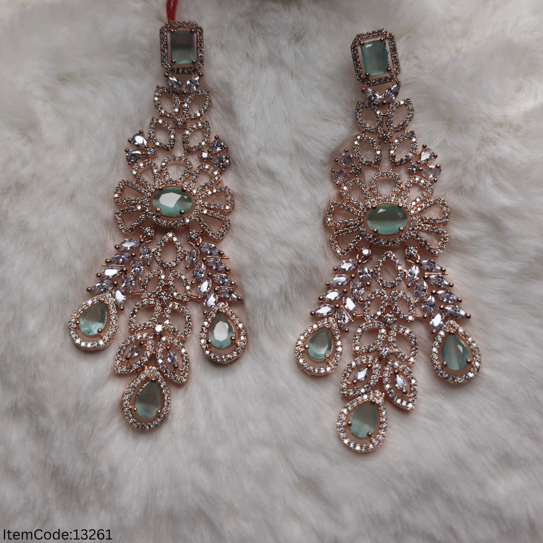 AMERICAN DIAMOND EARRINGS