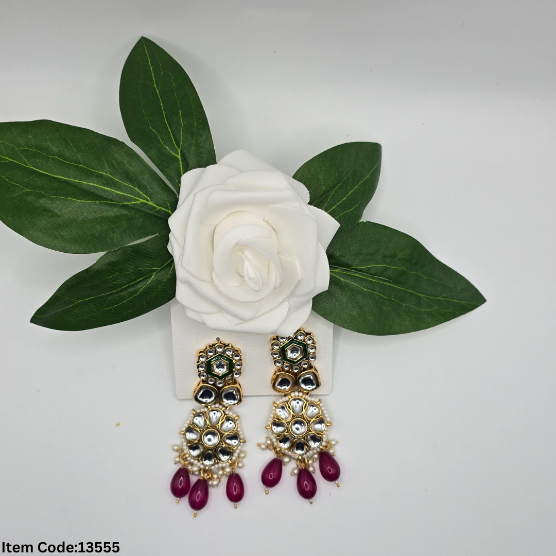 KUNDAN EARRINGS