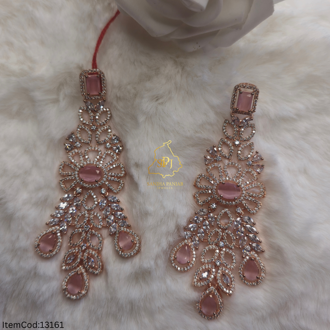 AMERICAN DIAMOND EARRINGS