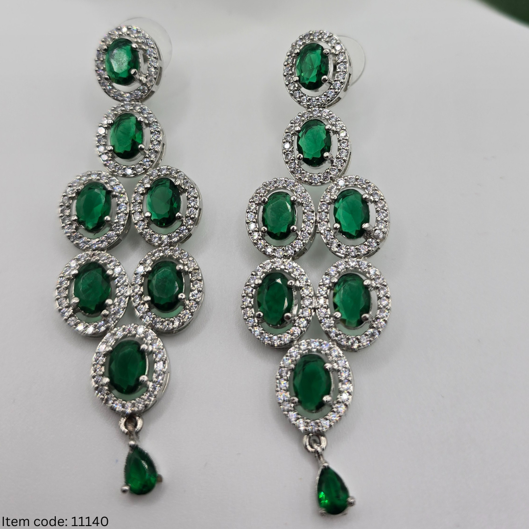 NEETA AMBANI STYLE AMERIAN DIAMOND NECKLACE SET