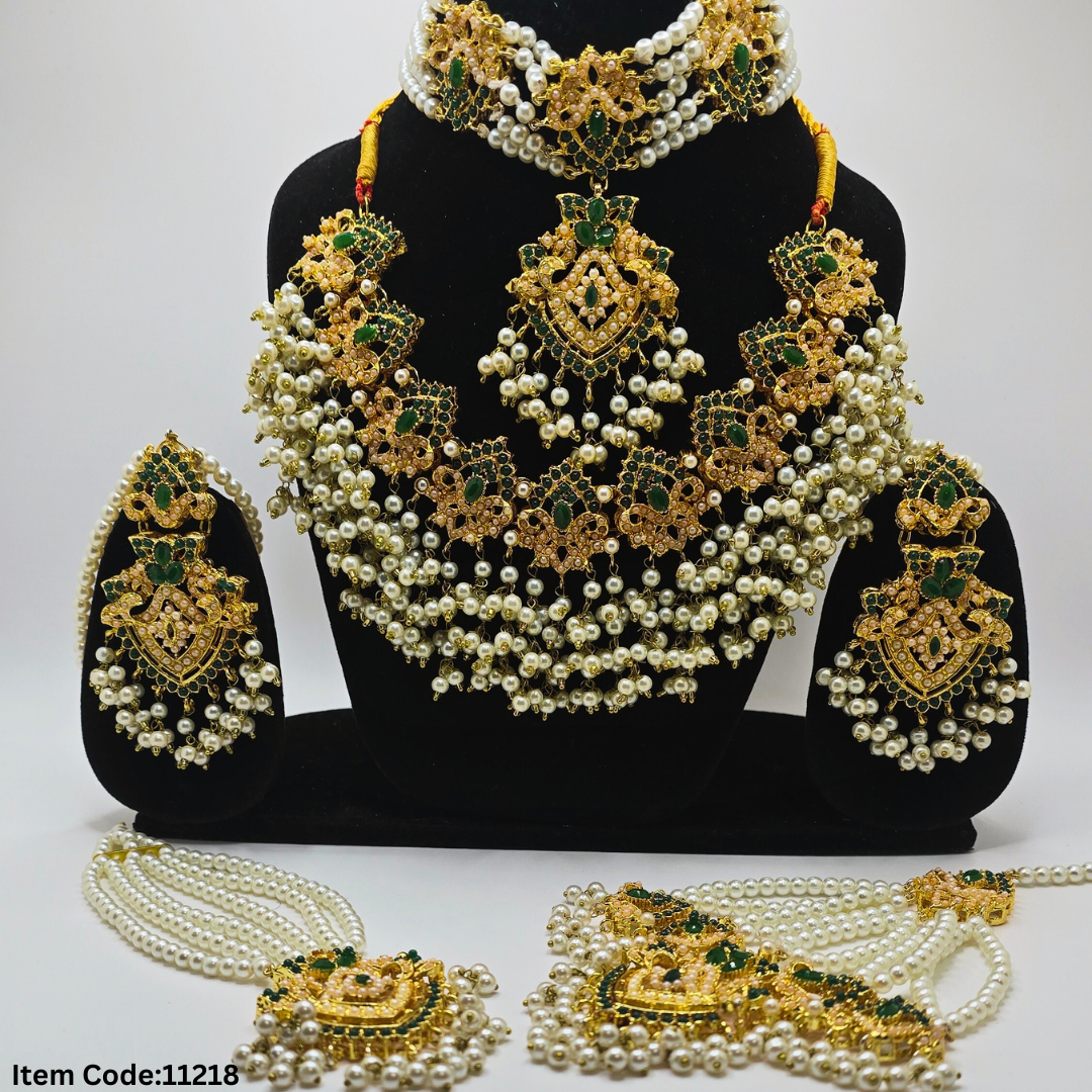NAVRATAN BRIADAL NECKLACE SET