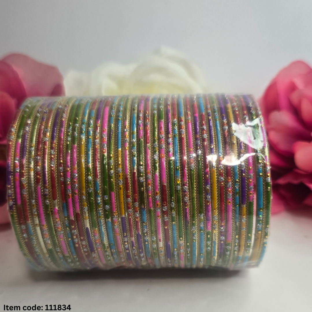 BEAUTIFUL SHINEY METAL BANGLES