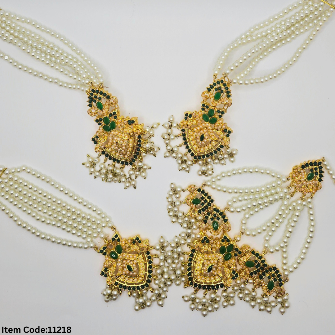 NAVRATAN BRIADAL NECKLACE SET