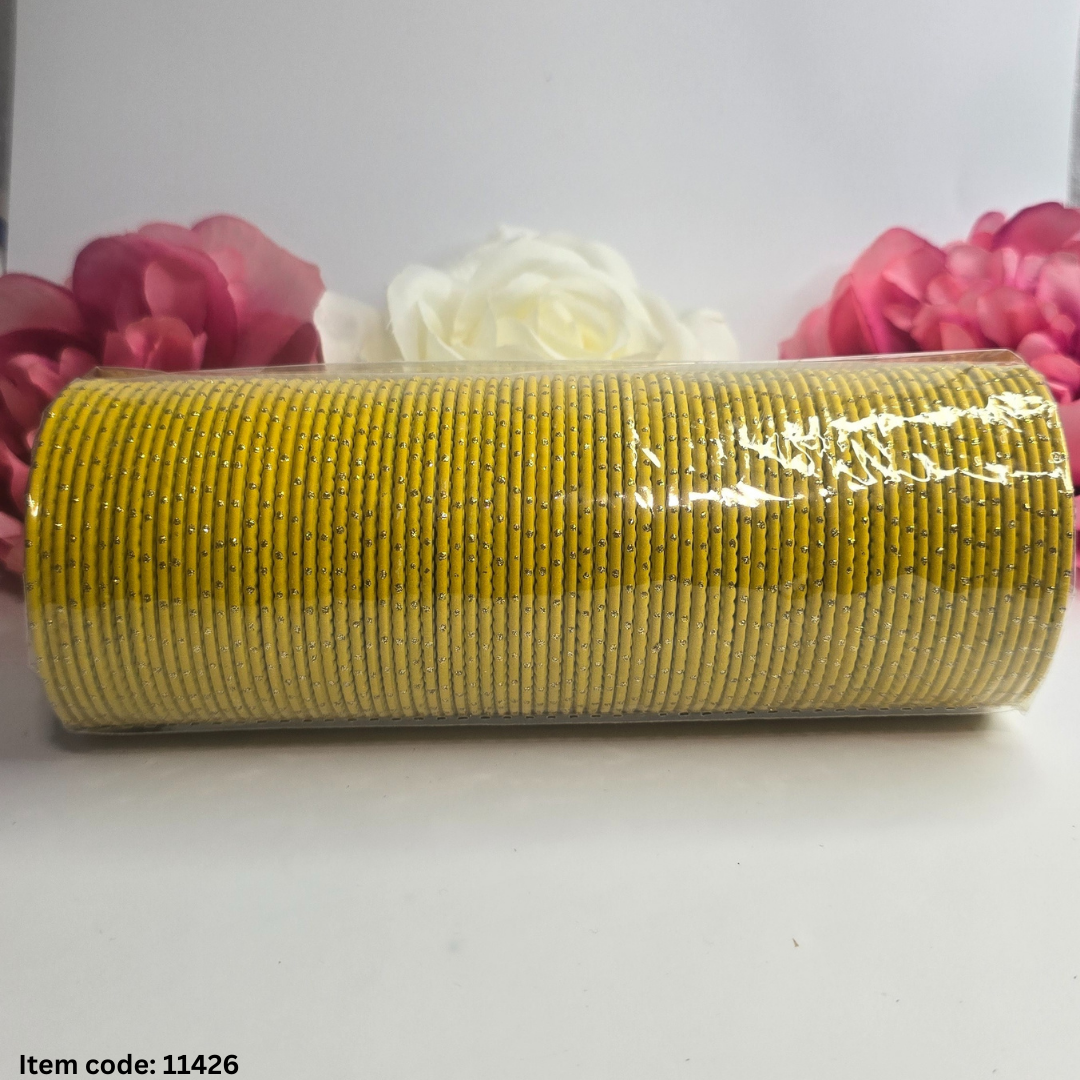 SHINEY METAL 36 BANGLES