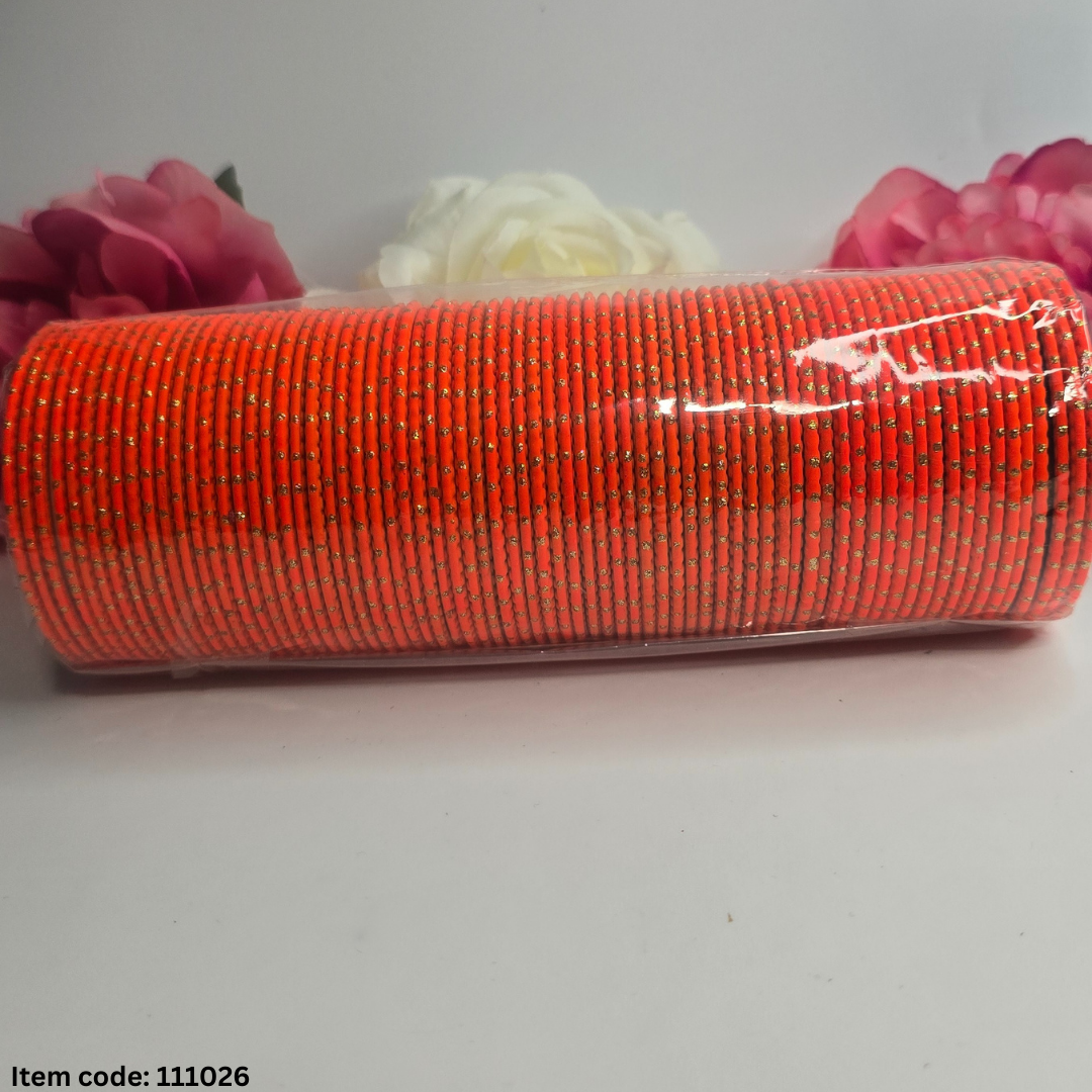 SHINEY METAL 36 BANGLES