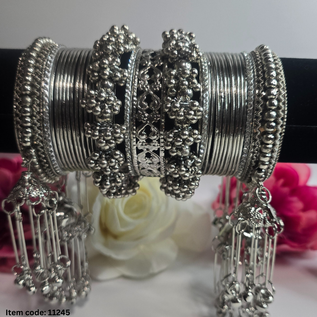 ANTIQUE SILVER BANGLES