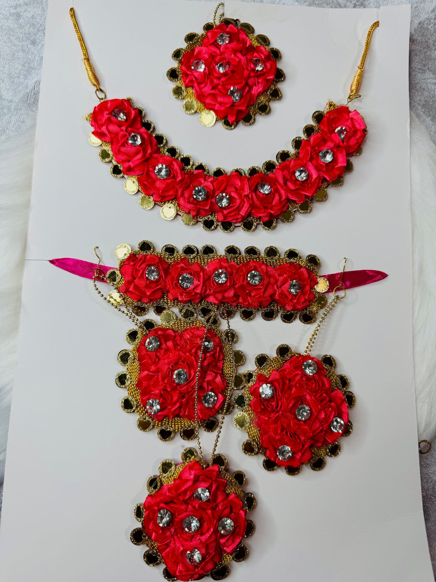 FLORAL JEWELRY FOR HALDI MEHNDI