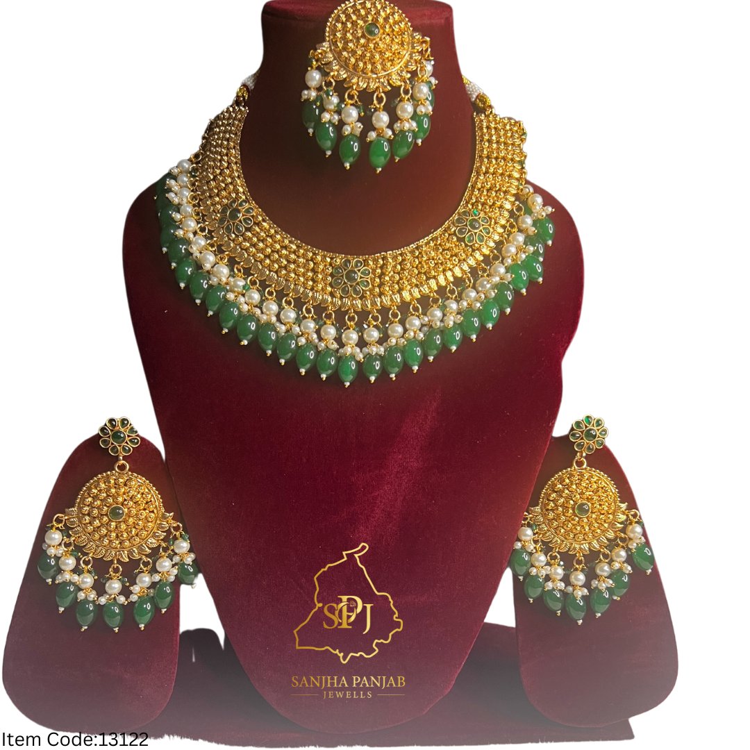 GOLD PLATED NECKLACE SET