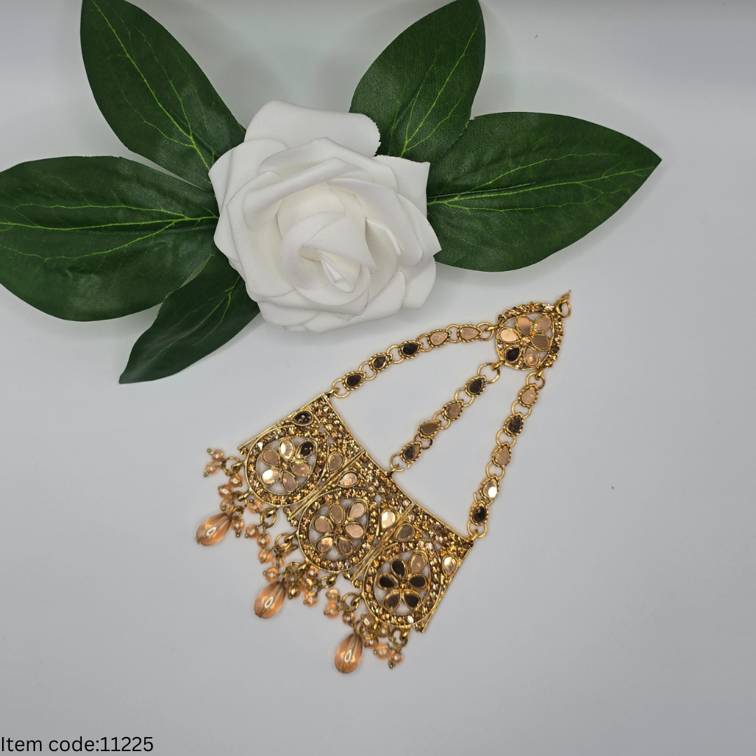 BRIDAL|SEMI BRIDAL|CHOIKER SET WITH PASA