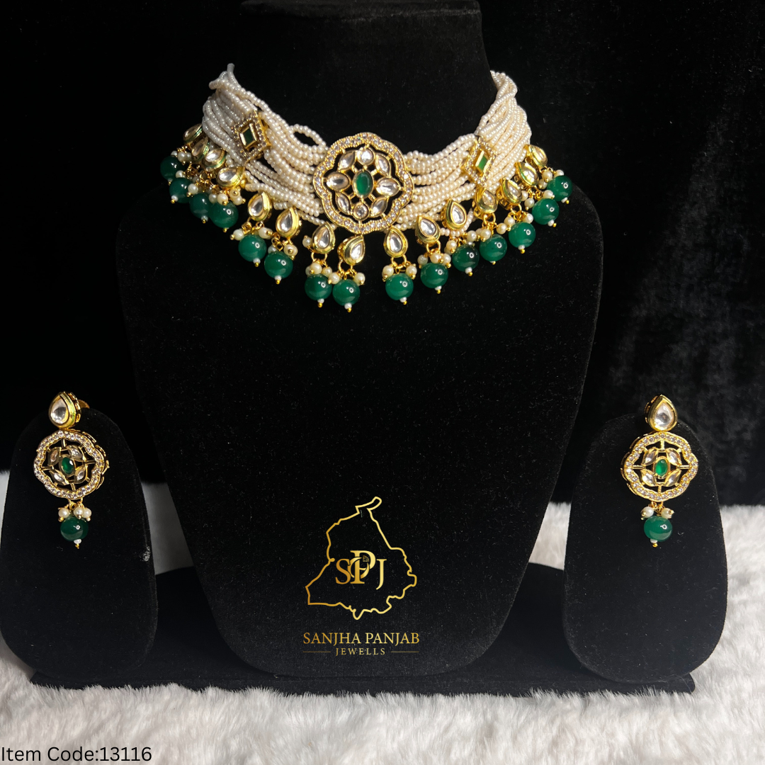 PACHI KUNDAN CHOKER SET