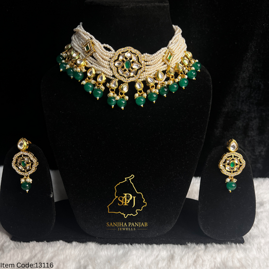 PACHI KUNDAN CHOKER SET