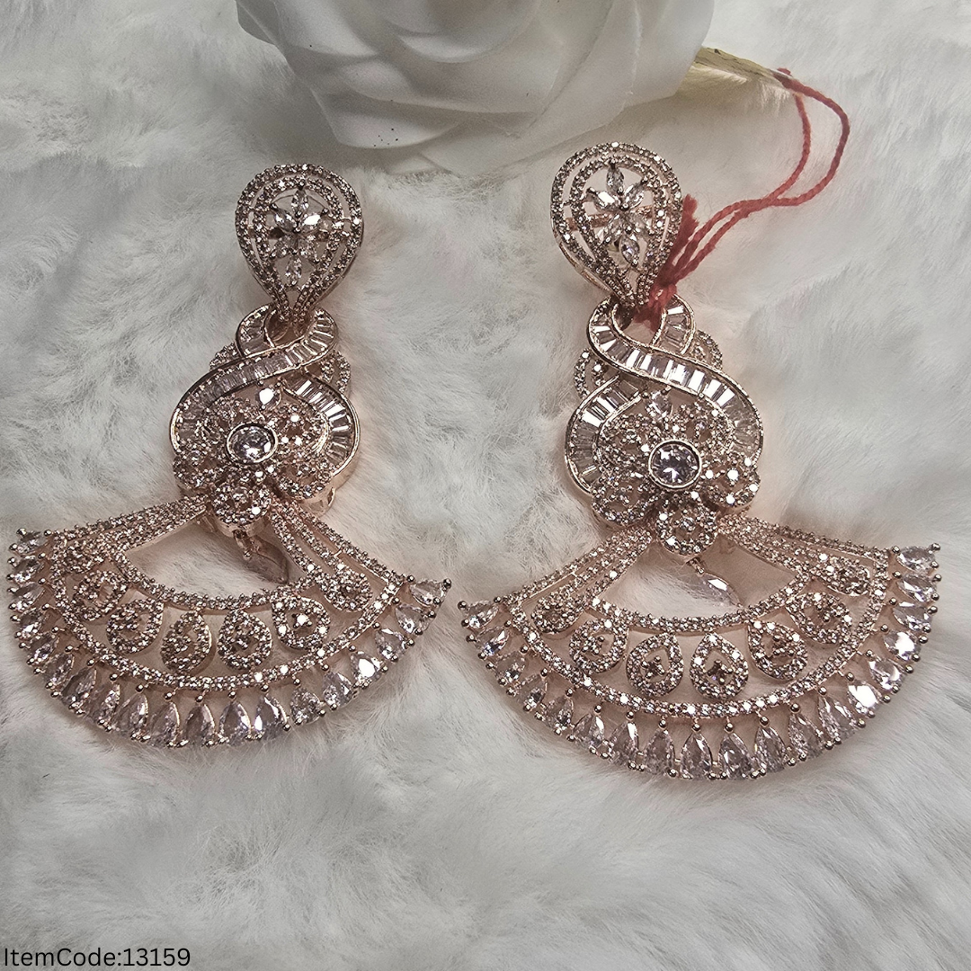 BEAUTIFUL AMERICAN DIAMOND EARRINGS