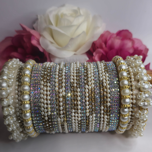 PEARL CLUSTER CHURA SET