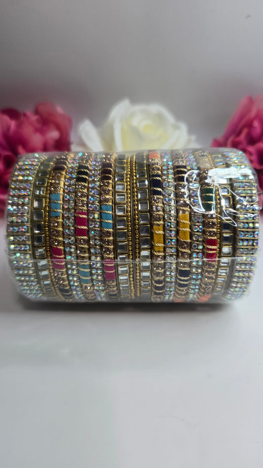 BEAUTYFUL MULTY METAL BANGLES