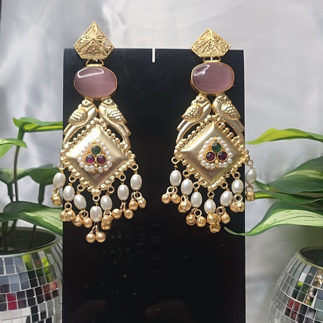 PREMIMUM QUALTY JERMAN SILVER EARRINGS