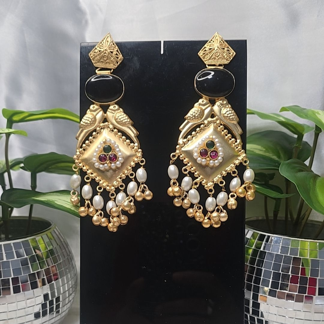 PREMIMUM QUALTY JERMAN SILVER EARRINGS