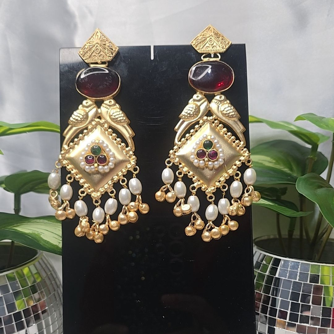 PREMIMUM QUALTY JERMAN SILVER EARRINGS