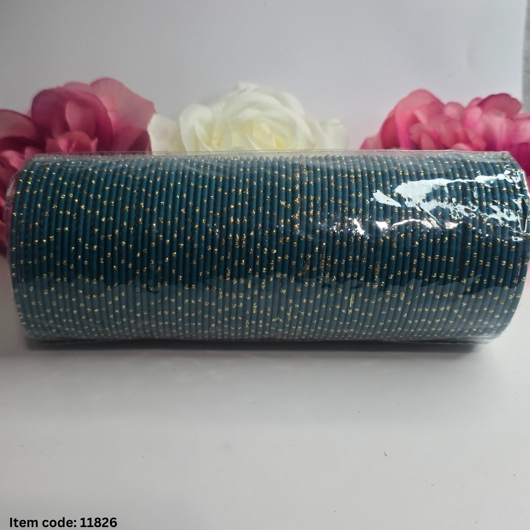 SHINEY METAL 36 BANGLES