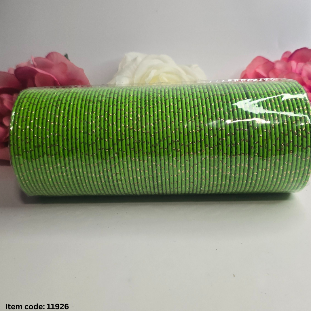 SHINEY METAL 36 BANGLES