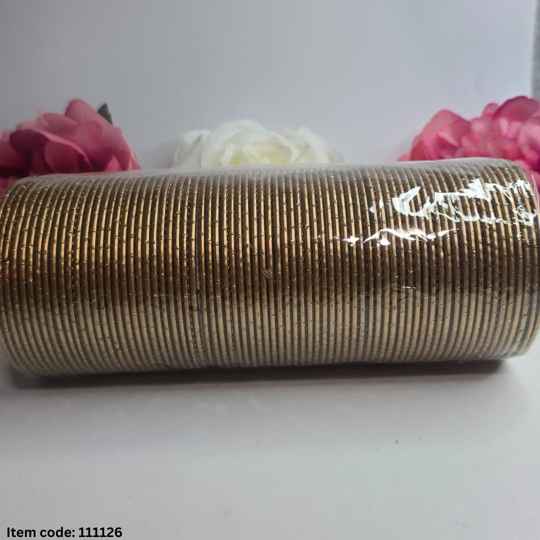 SHINEY METAL 36 BANGLES
