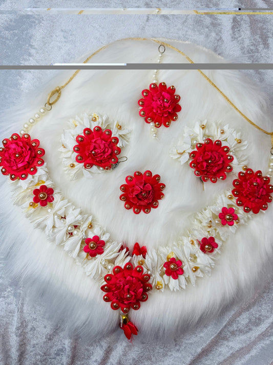 FLORAL JEWELRY FOR HALDI MEHNDI